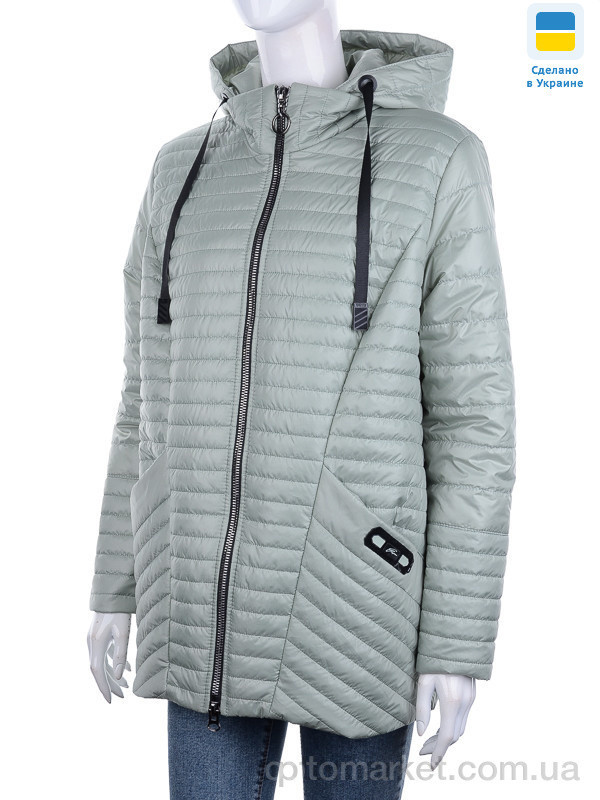 Купить Куртка жіночі Весна2 зелений Divo зелений, фото 4