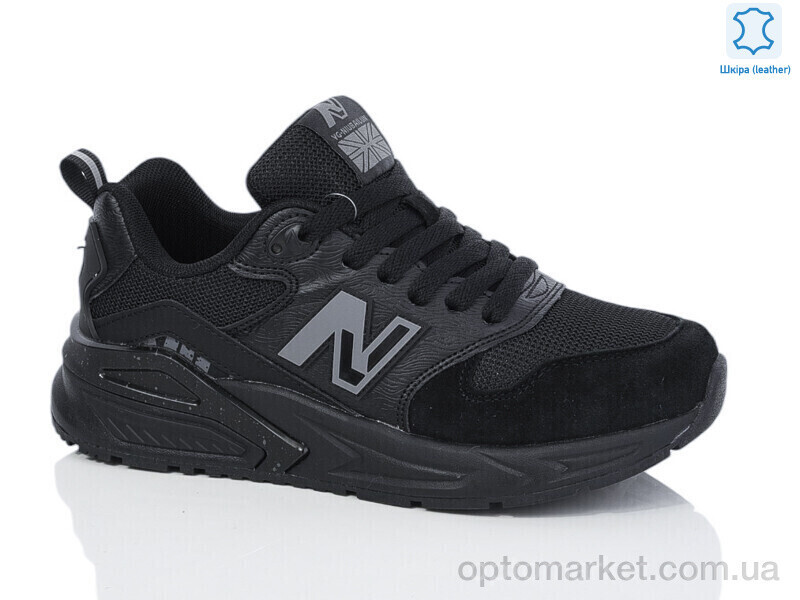 Купить Кросівки жіночі W-Y017-2 Renzana чорний, фото 2