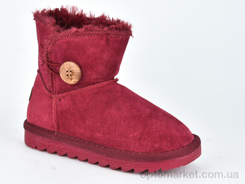 Купить Уги дитячі W1-101 wine Violeta бордовий, фото 3