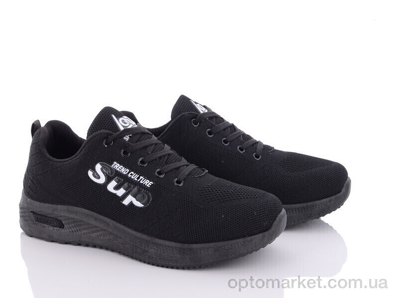 Купить Кросівки жіночі W100-1 LQD чорний, фото 2