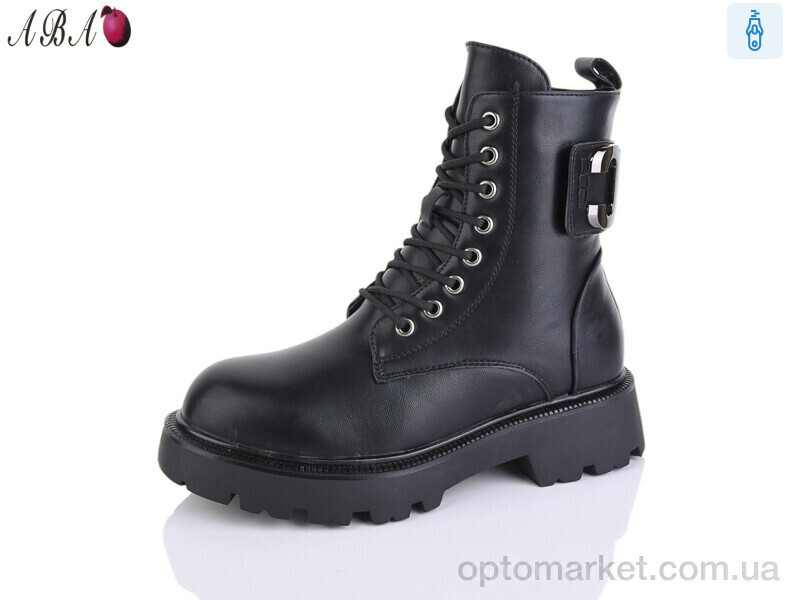 Купить Черевики жіночі W159 Girnaive чорний, фото 2