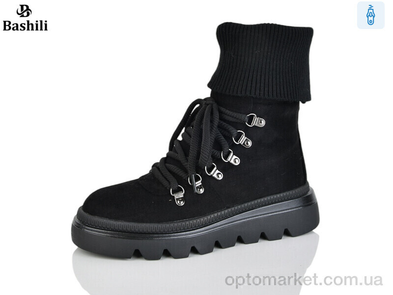Купить Черевики жіночі W253-1 Башили чорний, фото 2
