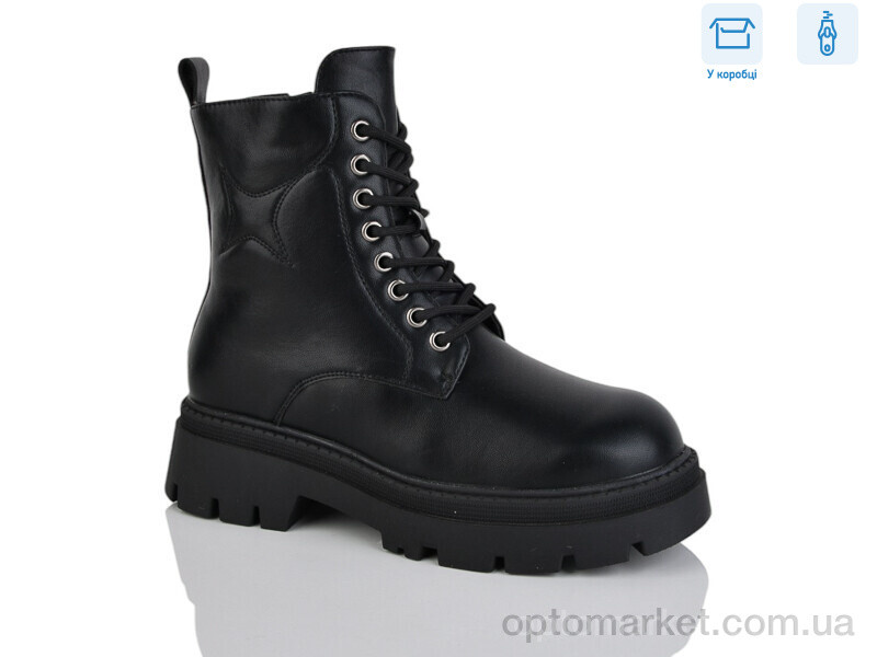 Купить Черевики жіночі W269 Girnaive чорний, фото 2