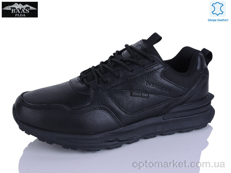 Купить Кросівки чоловічі W3004-1 Baas чорний, фото 2