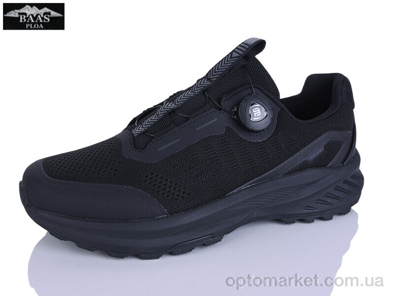 Купить Кросівки чоловічі W3182-1 Baas чорний, фото 2