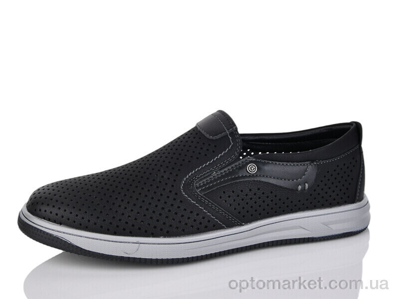 Купить Туфлі чоловічі W5179-1 DaFuYuan чорний, фото 2