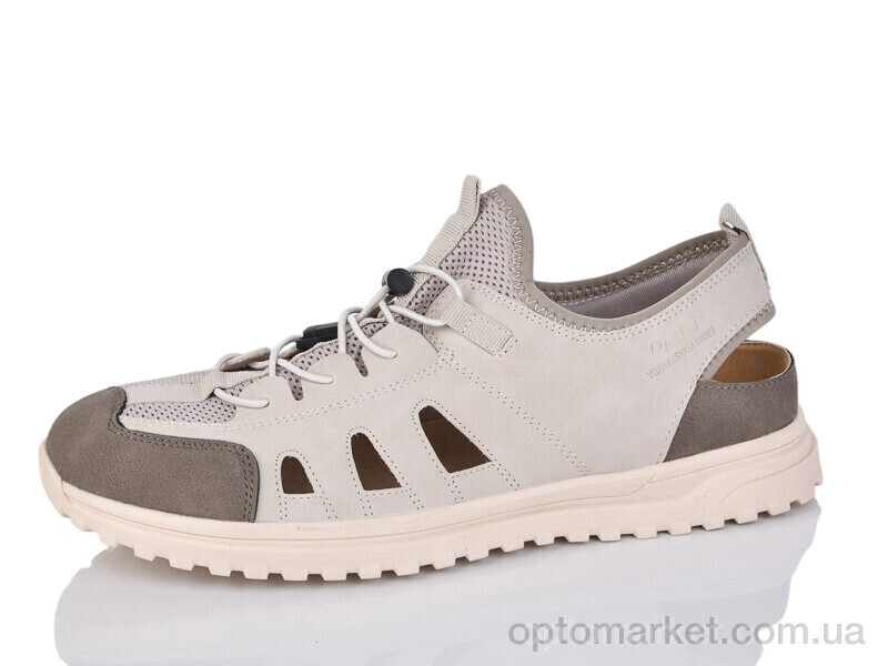 Купить Туфлі чоловічі W5183-5 DaFuYuan бежевий, фото 2