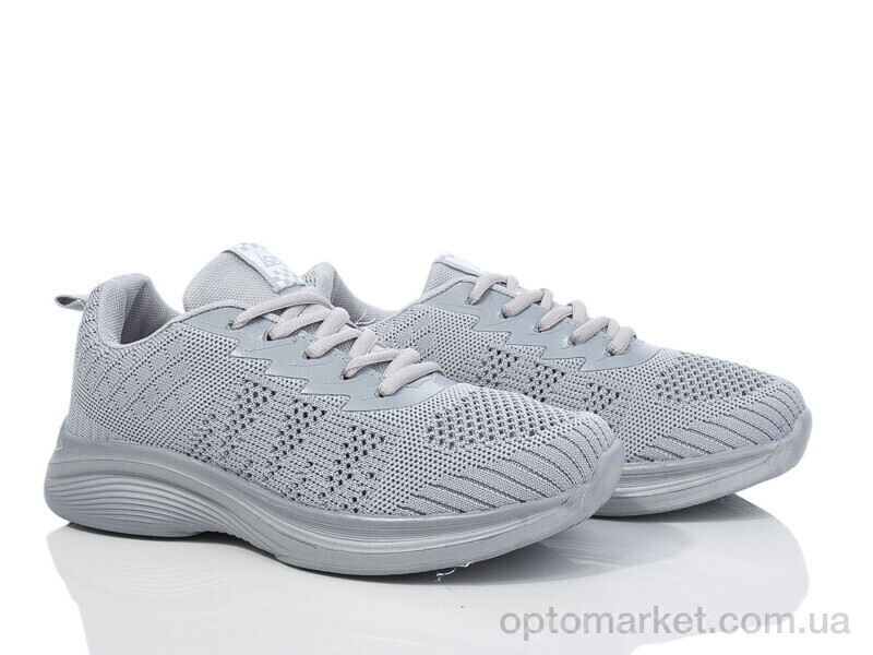 Купить Кросівки жіночі W663-2 LQD сірий, фото 2