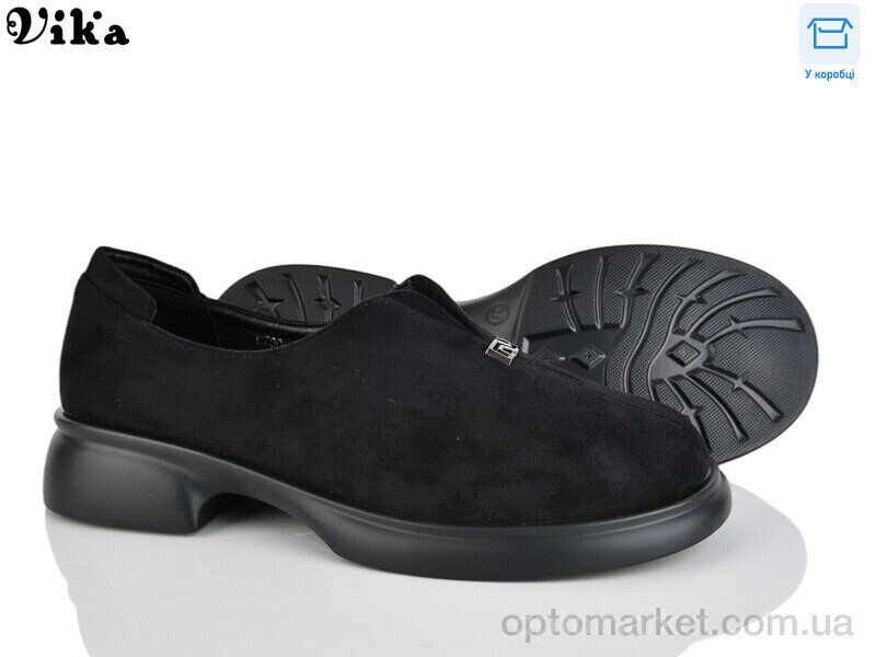 Купить Туфлі жіночі W700-1 Vika чорний, фото 2