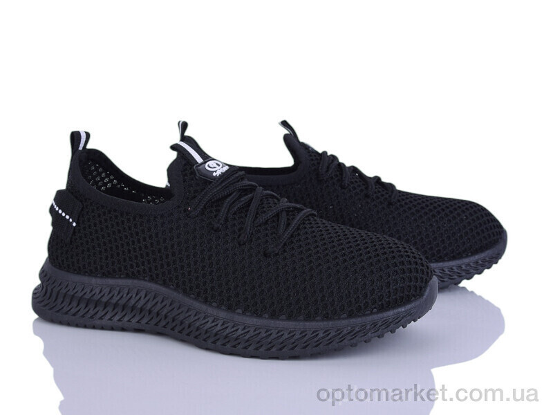 Купить Кросівки жіночі W719-1 LQD чорний, фото 2