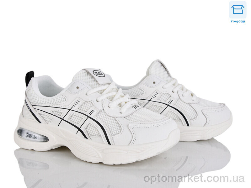 Купить Кросівки жіночі W809-2 Alimama білий, фото 2