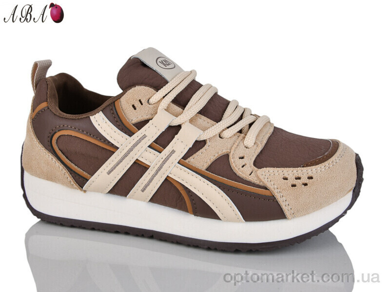 Купить Кросівки жіночі W810-4 Alimama коричневий, фото 2