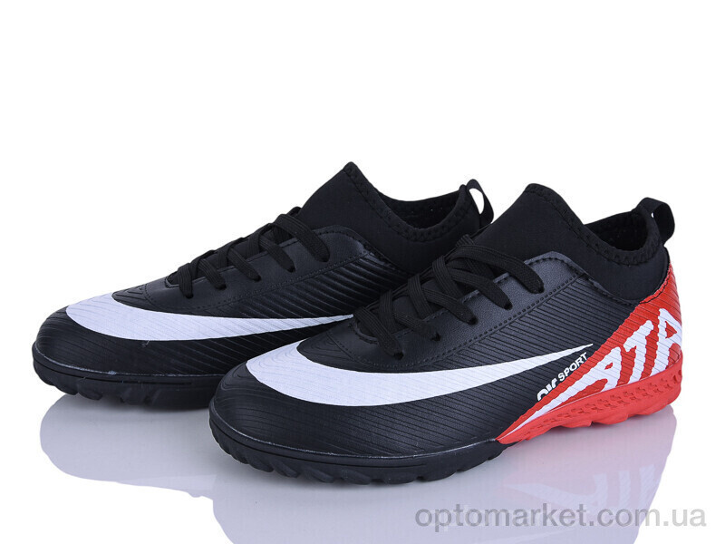 Купить Футбольне взуття дитячі W921-5 LQD чорний, фото 2