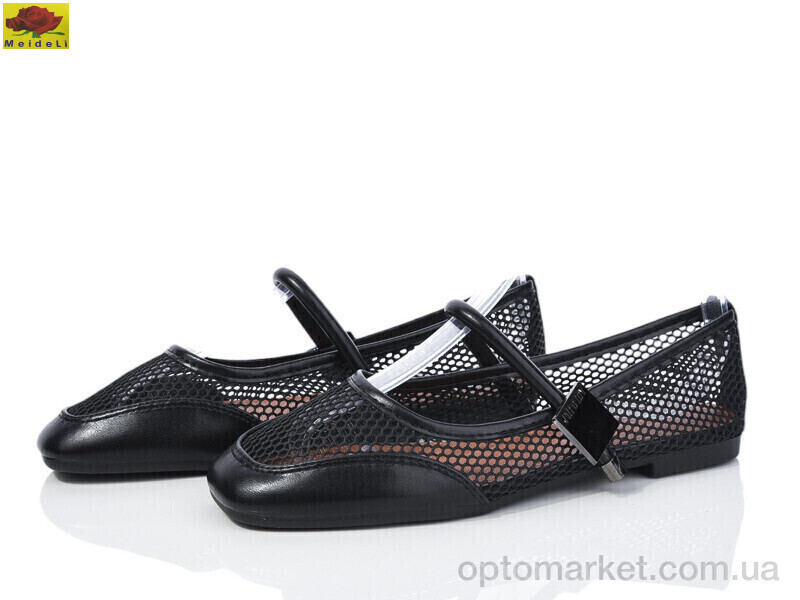 Купить Туфлі жіночі W967-1 Mei De Li чорний, фото 2