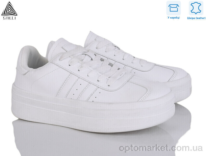 Купить Кросівки жіночі WA20-3 шкіра Stilli білий, фото 2