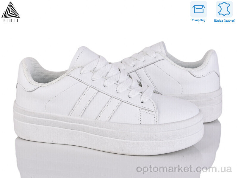 Купить Кросівки жіночі WA50-5 шкіра Stilli білий, фото 2