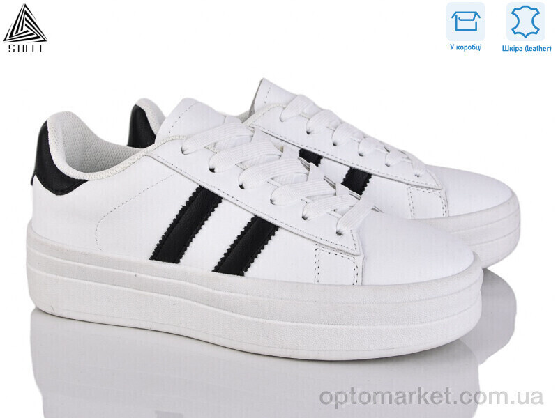 Купить Кросівки жіночі WA50-6 шкіра Stilli білий, фото 2