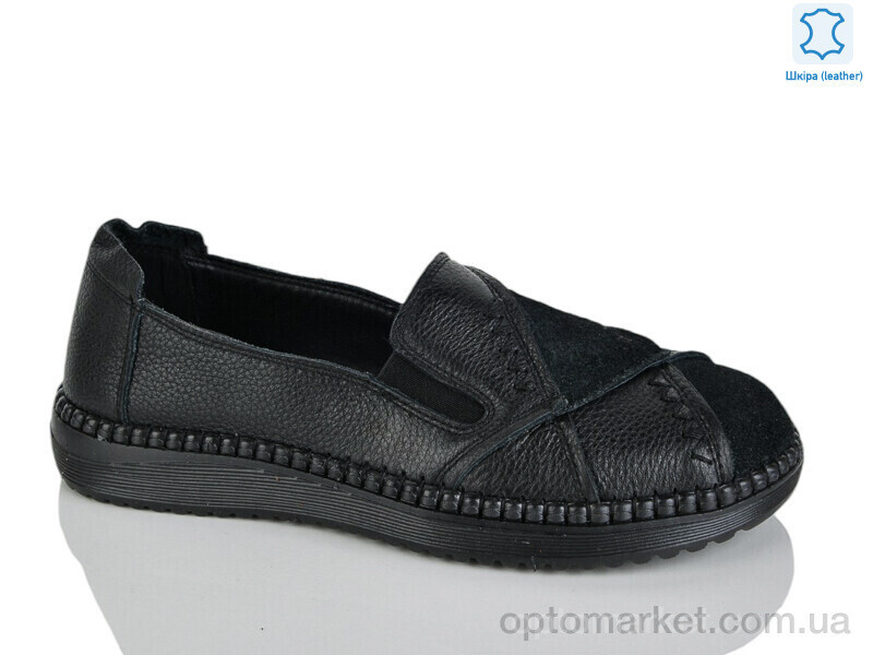 Купить Туфлі жіночі WDP2035-1 Egga чорний, фото 2