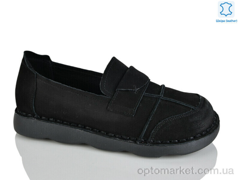 Купить Туфлі жіночі WDP2036-1 Egga чорний, фото 2