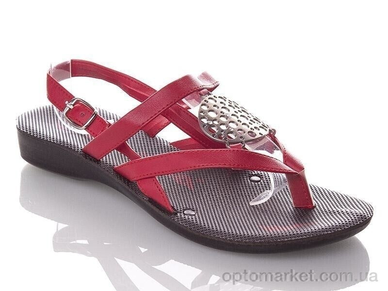 Купить Босоніжки жіночі WMona-collar-red Demur червоний, фото 2