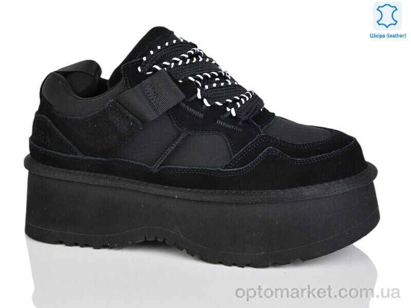 Купить Уги жіночі WMP1051-1 Egga чорний, фото 2