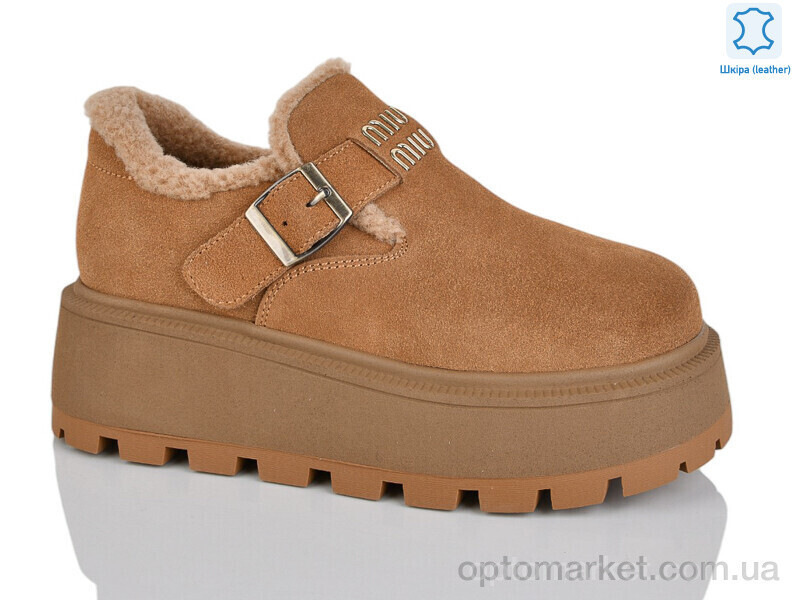 Купить Туфлі жіночі WMP1112-5 Egga camel, фото 2