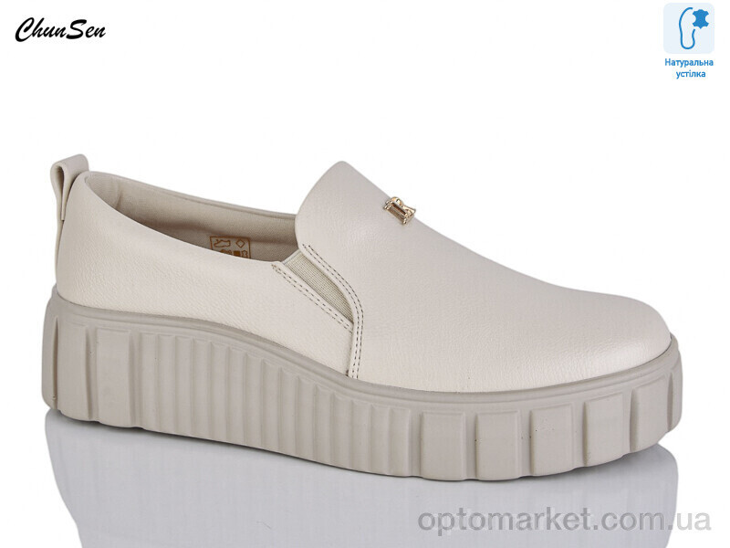 Купить Туфлі жіночі X151K-7 Chunsen бежевий, фото 2