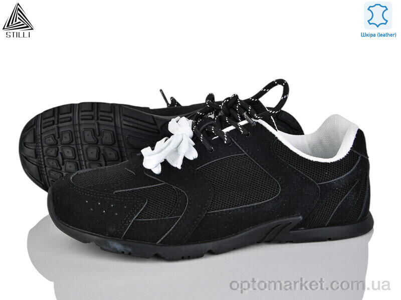 Купить Кросівки жіночі X200-12 шкіра піна Stilli чорний, фото 2