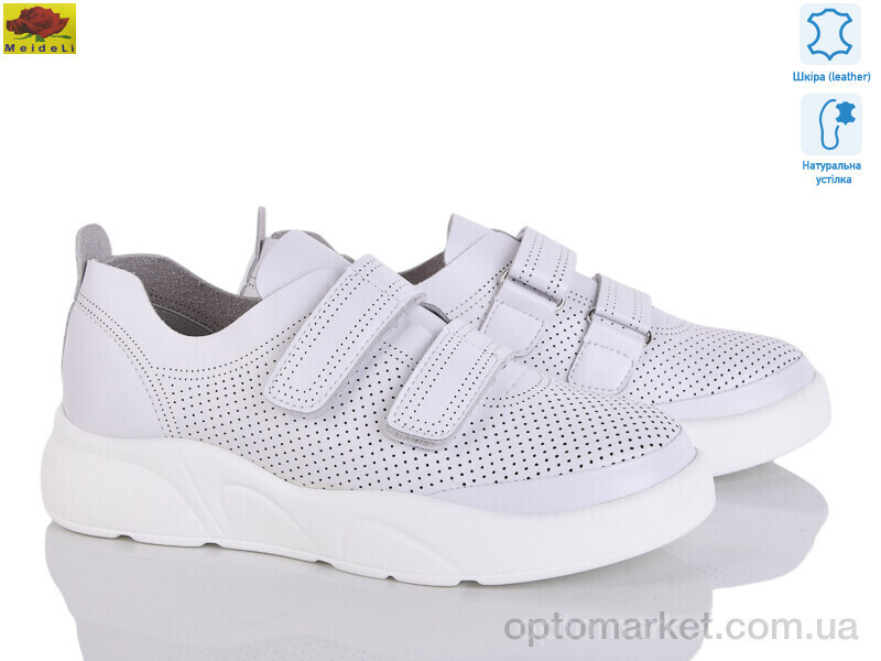 Купить Туфлі жіночі X321-2 Mei De Li білий, фото 2