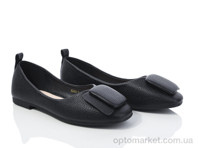 Купить Туфлі жіночі X344-1 Loretta чорний, фото 2