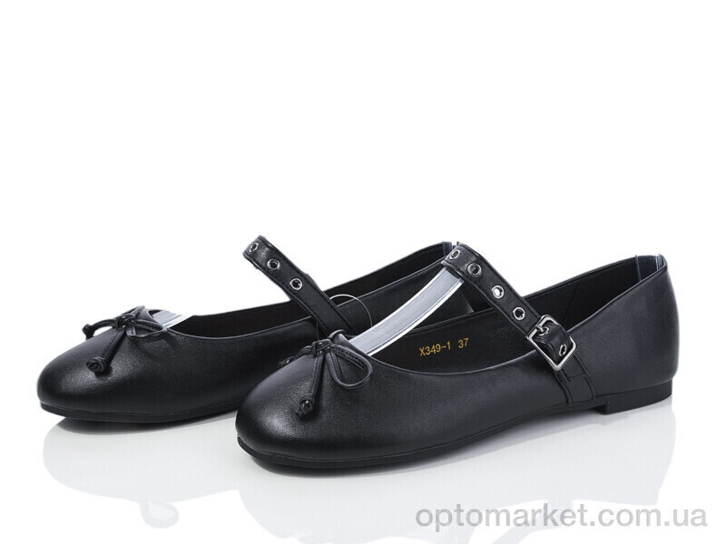Купить Туфлі жіночі X349-1 Loretta чорний, фото 2