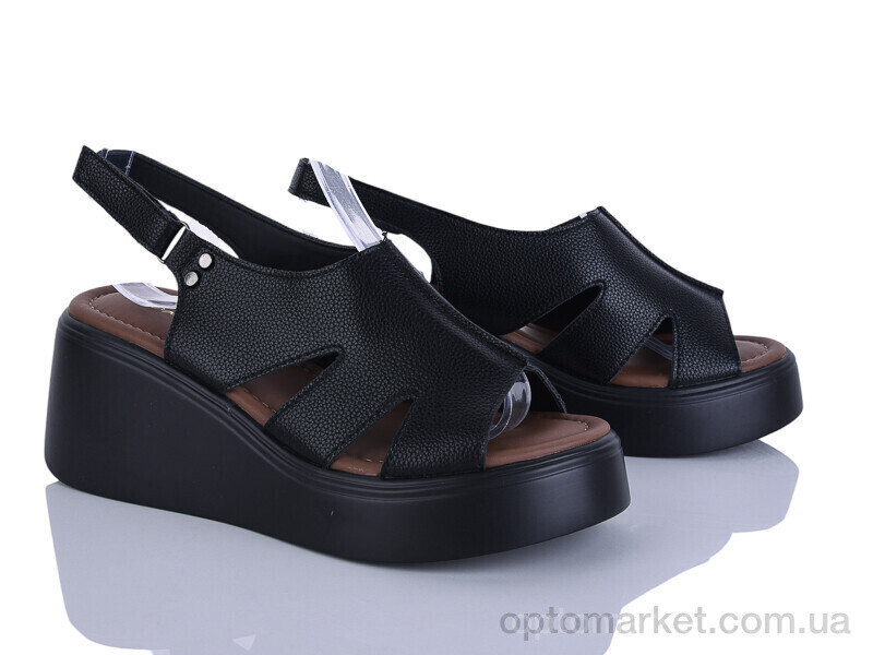 Купить Босоніжки жіночі X377-1 Loretta чорний, фото 2