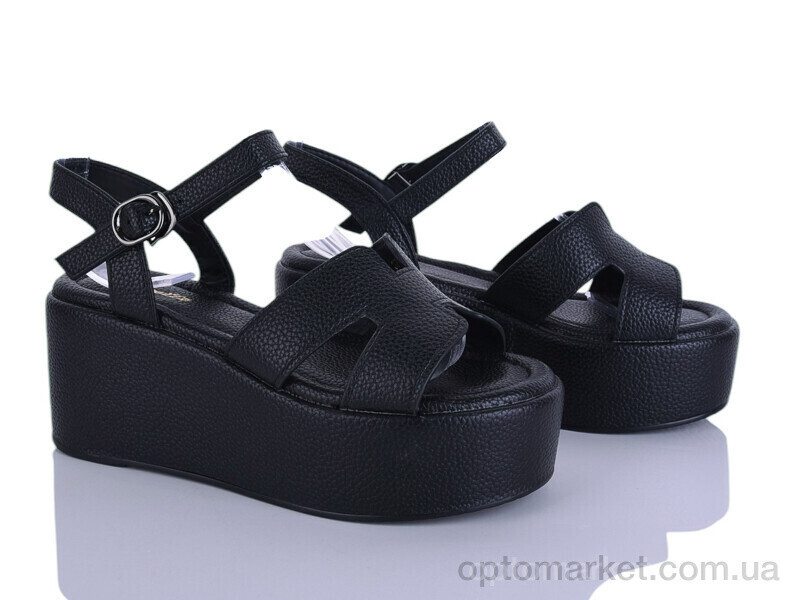 Купить Босоніжки жіночі X381-1 Loretta чорний, фото 2