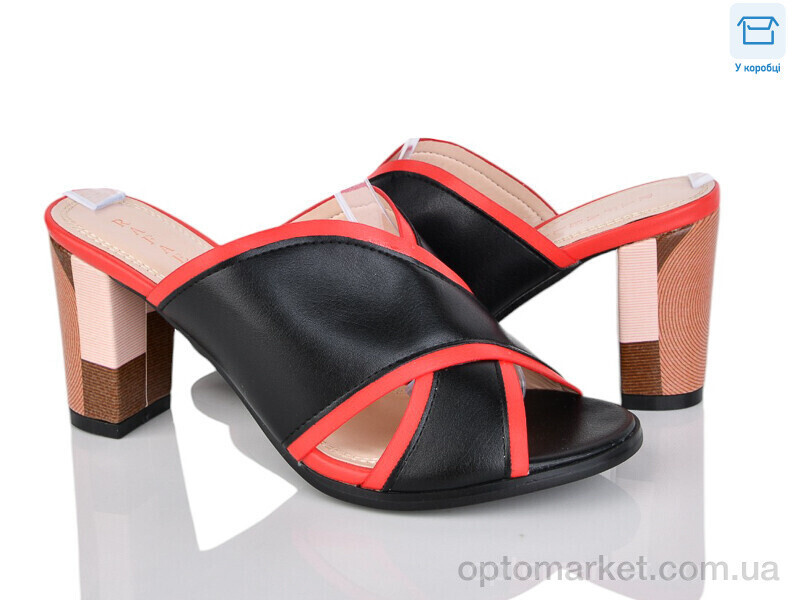 Купить Шльопанці жіночі X509-1 Rafaello чорний, фото 2
