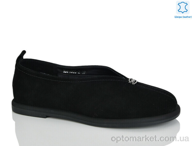 Купить Туфлі жіночі XDP1960-2 Egga чорний, фото 2