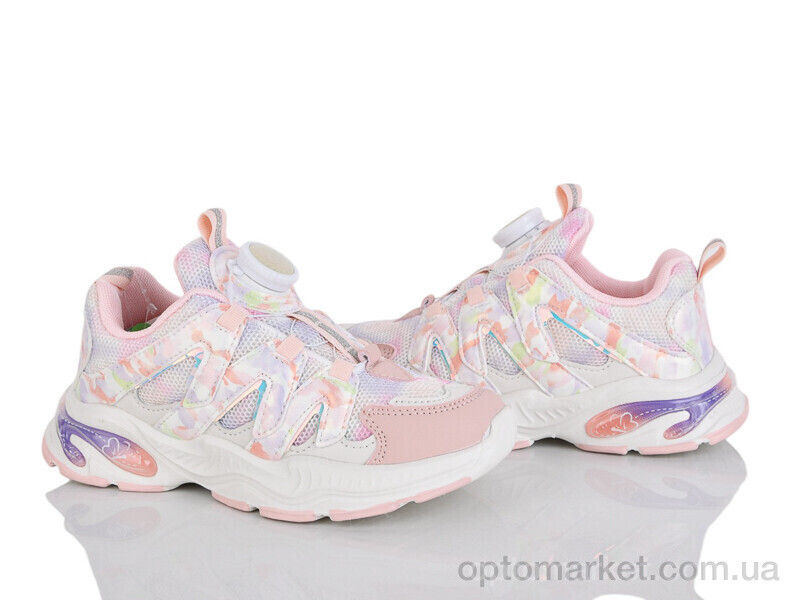 Купить Кросівки дитячі XF01-2364-3F Kimbo-o рожевий, фото 2