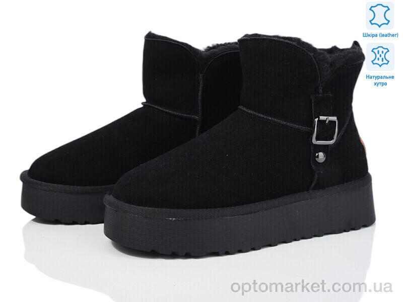 Купить Уги жіночі XF01-3331-1 Xifa чорний, фото 2