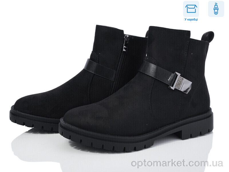 Купить Черевики жіночі XF01-71-3C Xifa чорний, фото 2