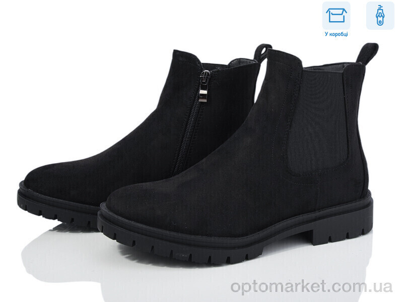 Купить Черевики жіночі XF01-71-8C Xifa чорний, фото 2