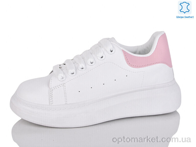 Купить Кросівки жіночі XF01-AA607-8 шкіра Xifa білий, фото 2