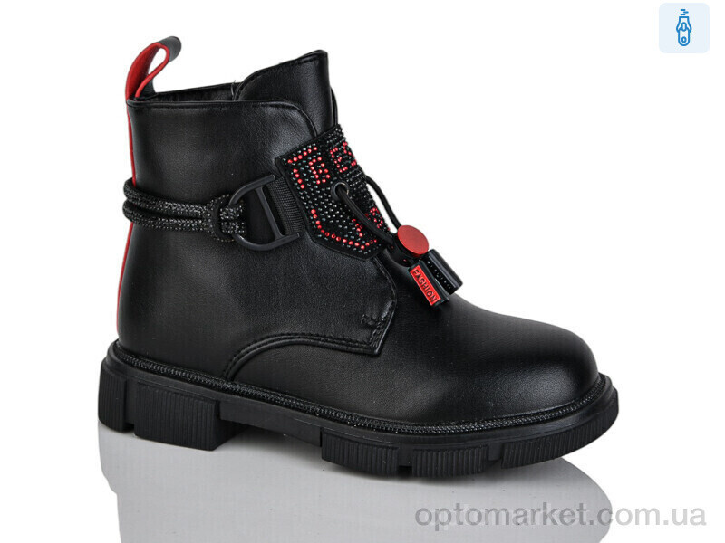 Купить Черевики дитячі XF01-B1278-4B Bessky чорний, фото 2