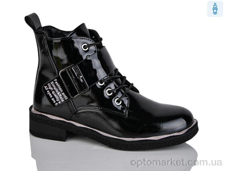 Купить Черевики дитячі XF01-B1664-1C Bessky чорний, фото 2