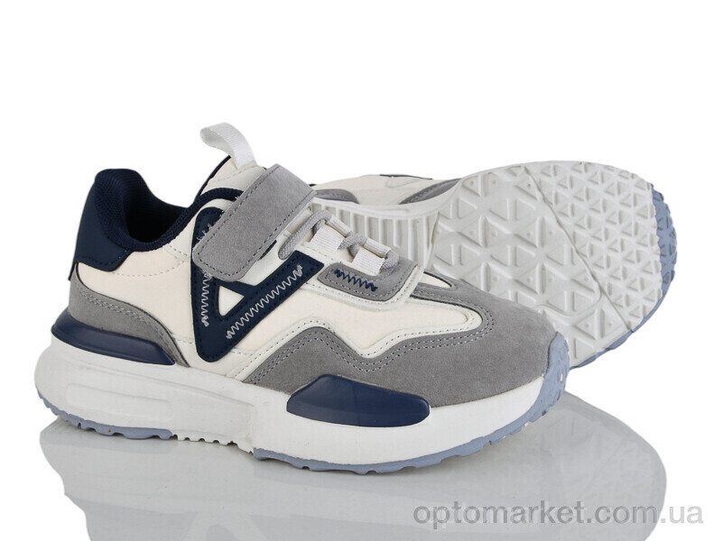 Купить Кросівки дитячі XF01-GY24179-3D Kimbo-o сірий, фото 2