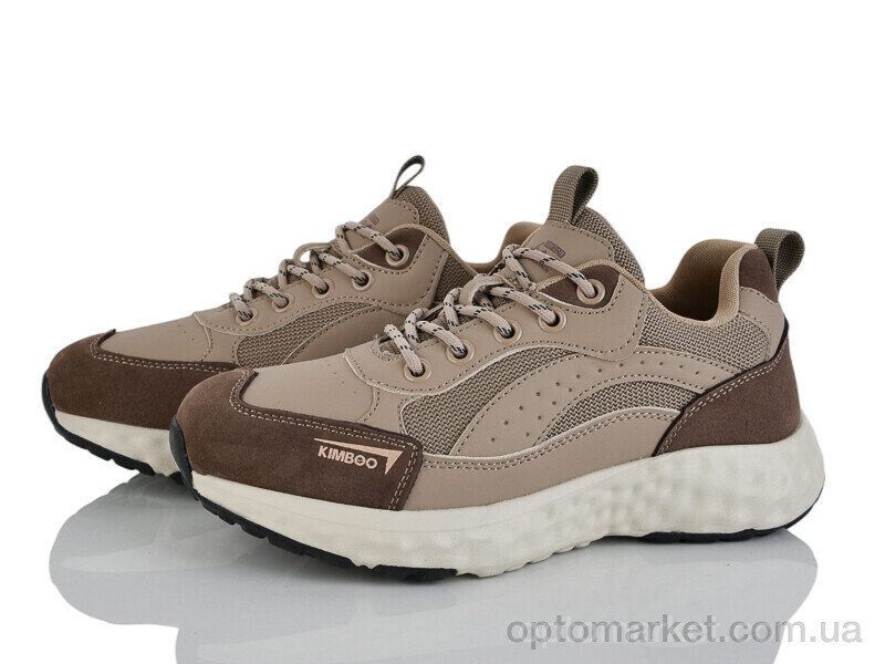 Купить Кросівки унісекс XF01-P609-4B Kimbo-o коричневий, фото 2