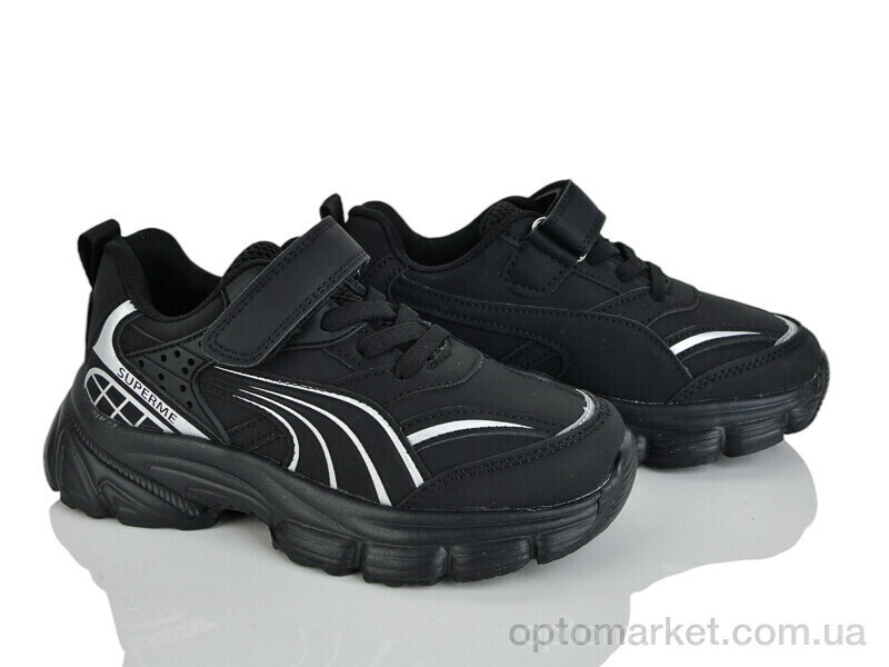 Купить Кросівки дитячі XF01-Y5005-3A Kimbo-o чорний, фото 2