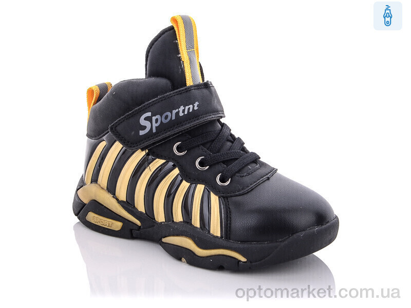 Купить Черевики дитячі XF02-BT889-2A Kimbo-o чорний, фото 2