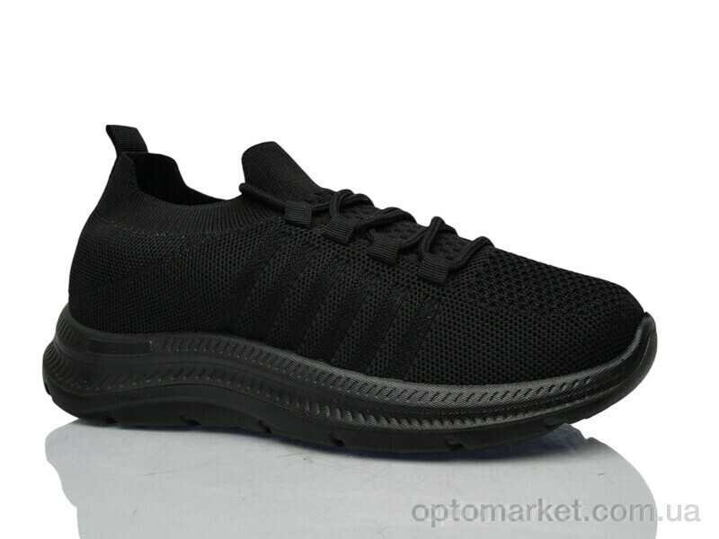 Купить Кросівки жіночі XF026-907-011 піна Xifa чорний, фото 2