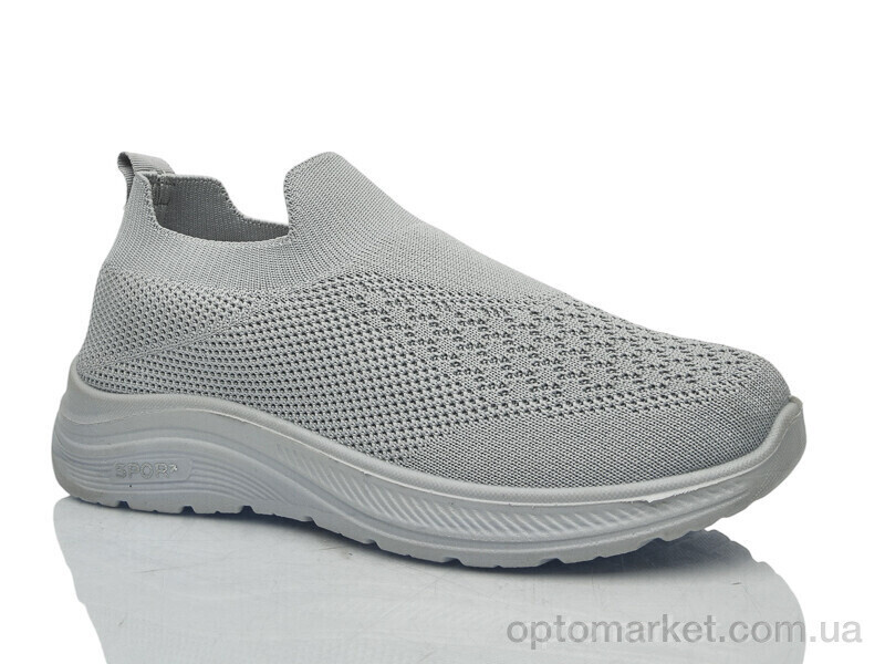 Купить Кросівки жіночі XF026-920-013 піна Xifa сірий, фото 2