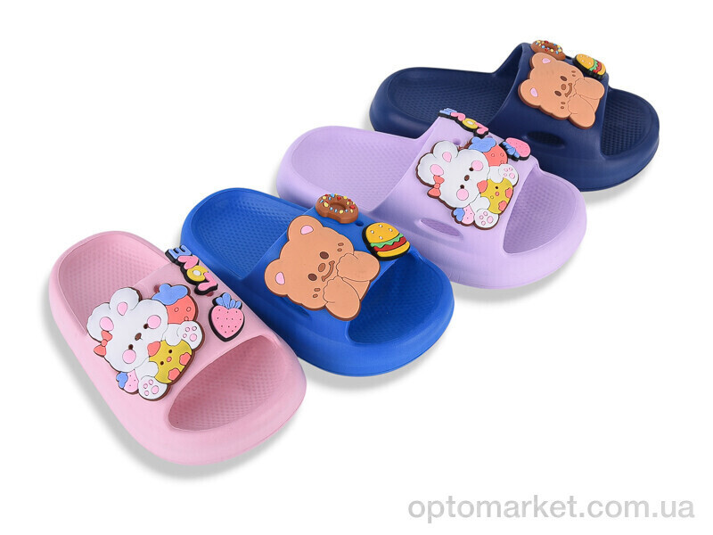 Купить Шльопанці дитячі XF76 mix Saboti мікс, фото 2