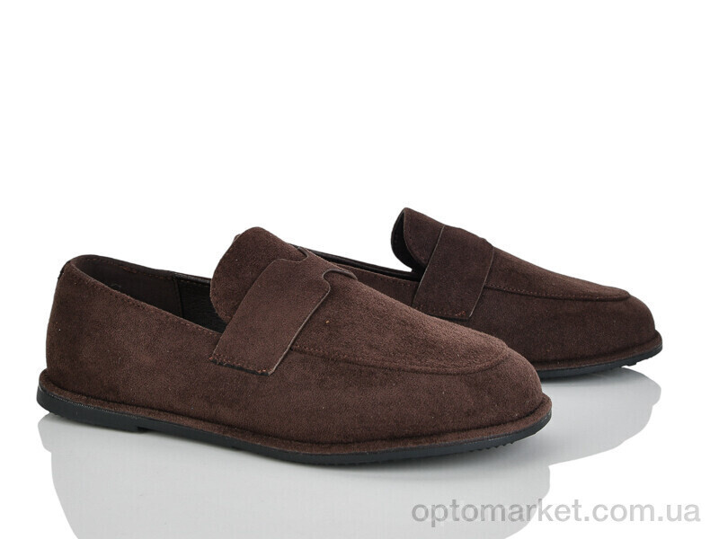 Купить Туфлі жіночі Y079-1 Loretta коричневий, фото 2